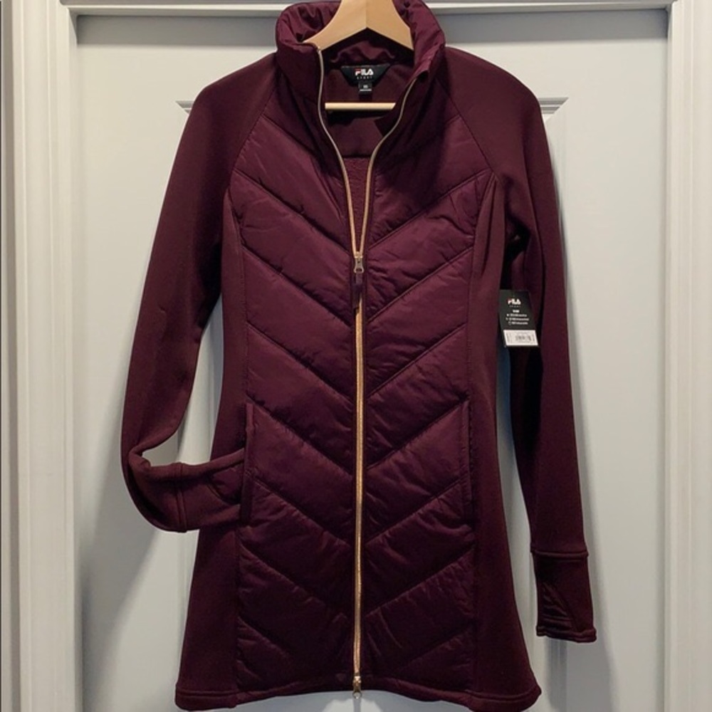 Womens Fila Size Medium Tru-Warm Down Jacket